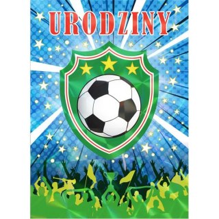 Kartka składana B6 PIŁKA NA TARCZY Henry (5905701484652)