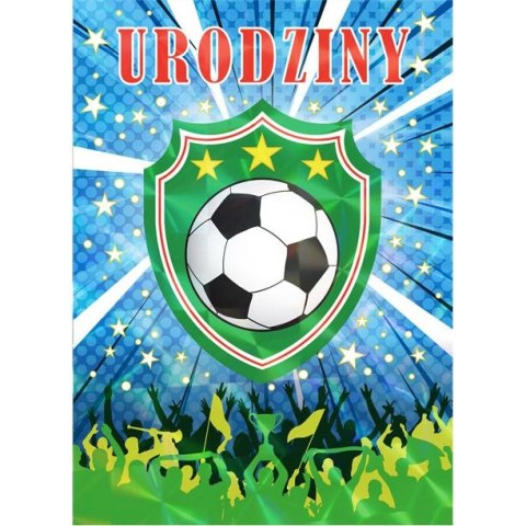 Kartka składana B6 PIŁKA NA TARCZY Henry (5905701484652)