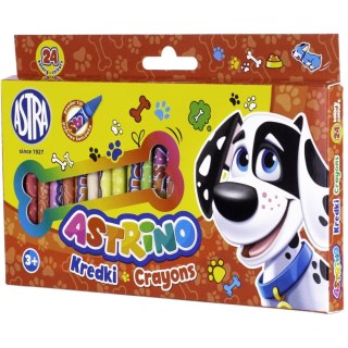 Kredki świecowe GRAFIONOWE 24 kol. Astrino (316121002)