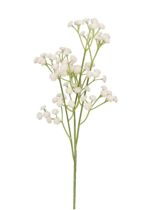 Kwiaty Gałązka gipsówka biała 62cm Home And Garden (4763)