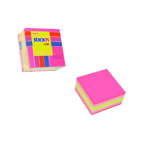 Notes samoprzylepny (karteczki) mix 400k [mm:] 76x76 Stick'n (21536)