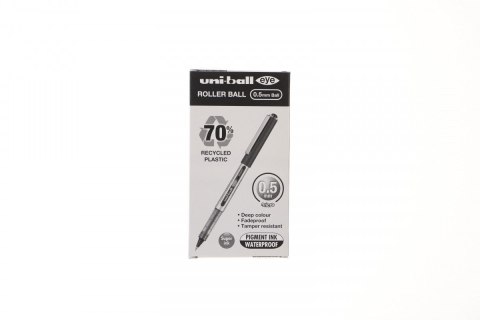 Pióro kulkowe 4902778315118 czarne wkład czarne Uni (UB-150E)