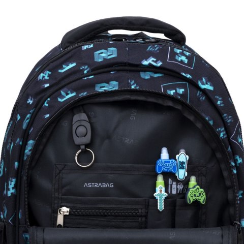 Plecak Astrabag Dark Pixel Astra (502025015)