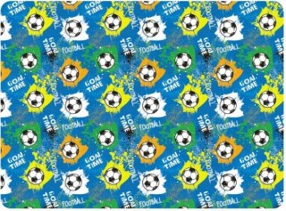 Podkład na biurko FOOTBALL mix PVC PCW Biurfol (PSN-A4-34)