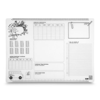 Podkład na biurko FUNNY MAT TRANSPARENT PLANER sfu1001 polipropylen PP [mm:] 680x480 Strigo (8681379310017)