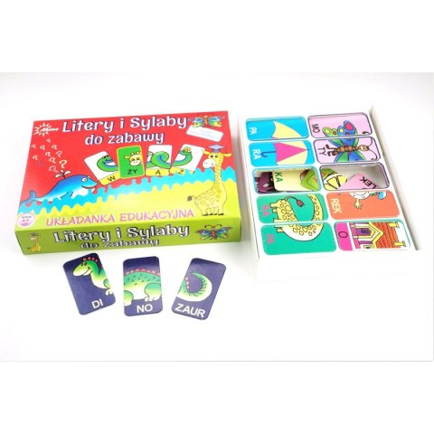 Układanka litery i sylaby Abino