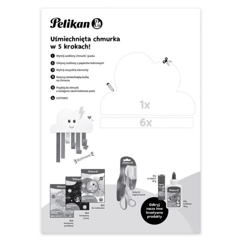 Blok rysunkowy kreatywny premium A4 mix Pelikan (9589011)