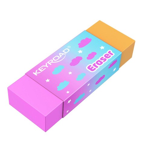 Gumka do mazania pastel tęczowa Keyroad (KR972540)