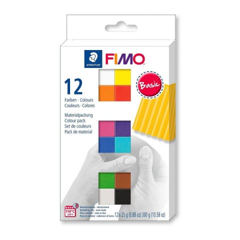 Modelina 12 kol. Staedtler Fimo (S 8023 C12-1)