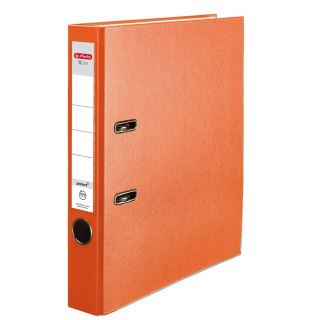 Segregator dźwigniowy Q. file Standard 0011178977 A4 50mm pomarańczowy Herlitz (300003103)