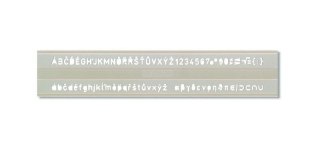 Szablon cyfrowo-literowy Koh-I-Noor