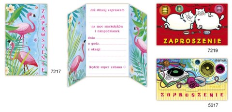 Zaproszenie Duże młodzieżowe Merigraf (5902221801365)