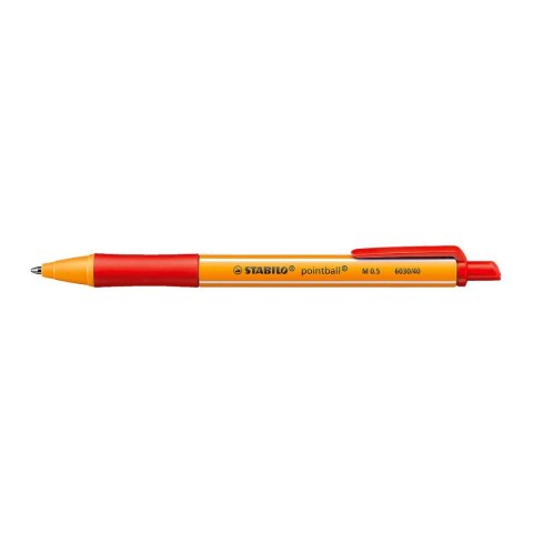 Długopis wkład czerwony 0,5mm Stabilo (6030/40)