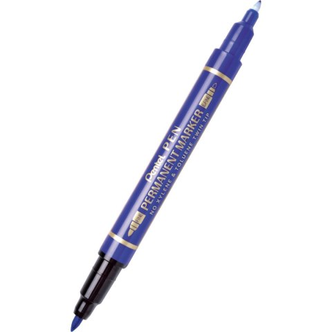 Foliopis dwustronny wkład niebieski mixmm Pentel (N75W-CE)
