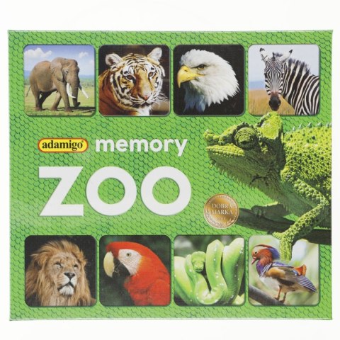 Gra pamięciowa MEMORY ZOO memory Adamigo