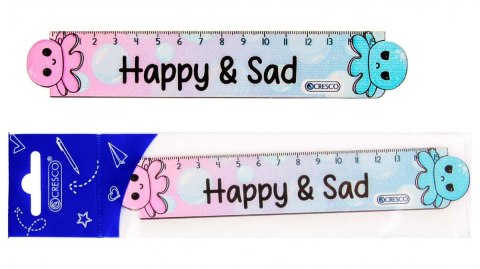 Linijka drewniana OŚMIORNICA 15 cm 15cm Cresco (224108)