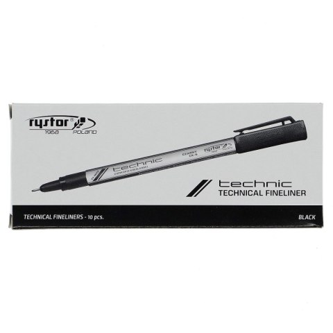 Cienkopis kreślarski CK-04/A wkład czarny 0,4mm 1kol. Rystor