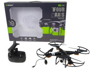 Dron na radio, z kamerą, ładowarka USB Adar (606449)