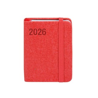 Kalendarz książkowy (terminarz) CZERWONY AVANGARDA A7 Antra (2026)