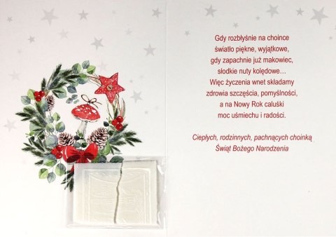 Kartka składana B6 Pol-mak