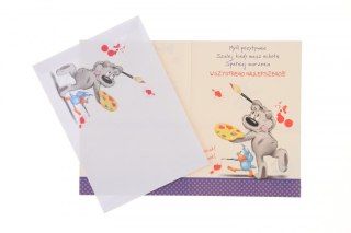 Kartka składana B6 Happy Urodzinowy dziecięcy Ev-corp (STKH-020)