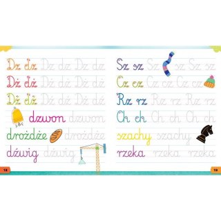 Książeczka edukacyjna Kaligrafia z pisakiem. Piszę i zmazuję od 7 lat Aksjomat