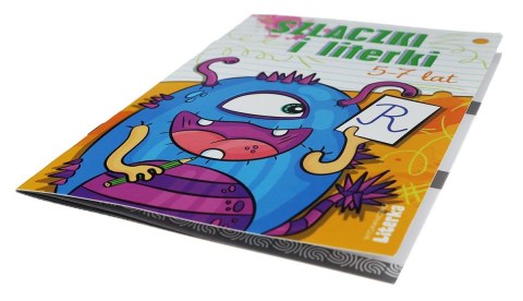 Książeczka edukacyjna Szlaczki i literki 5-7 lat Literka