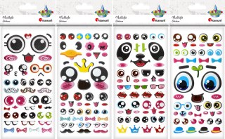 Naklejka (nalepka) Craft-Fun Series oczy Titanum (5025)