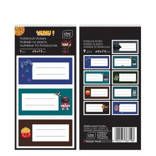 Naklejka (nalepka) na zeszyt GIRLS Interdruk