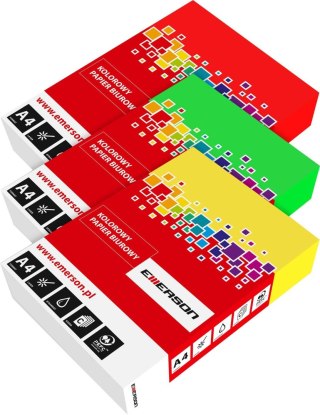 Papier kolorowy A4 kolorowy kość słoniowa 80g [mm:] 210x297 Emerson (xem408093)