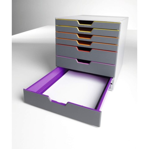 Pojemnik z szufladami szary 5 szuflad Durable (760627)