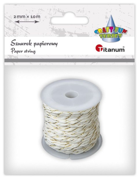 Sznurek Craft-Fun Series papierowy 10m Titanum (24BR0201-16)