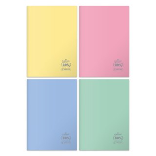 Zeszyt A5 Pastel colors Eco PP 9500295 32k. 70g kratka Herlitz (400198031)