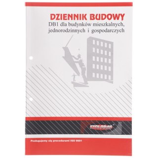 Druk offsetowy A4 książka budowy DB1 P11 36k. Stolgraf (P11)