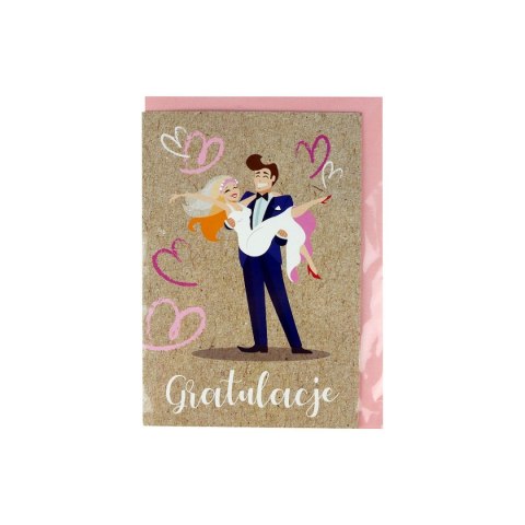 Kartka składana KARNET SLUBNY [mm:] 138x185 Rexus