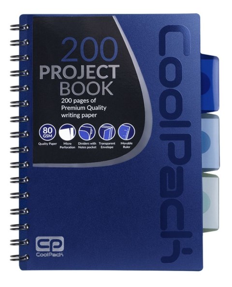 Kołobrulion A5 blue 200k. 80g krata Patio (94306CP)