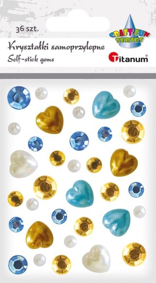 Kryształki Craft-Fun Series 34 szt mix Titanum (23mH0348)