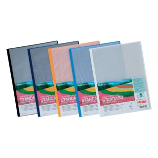 Skoroszyt A4 prezentacyjny czarny polipropylen PP Pentel (DCP1407-A)