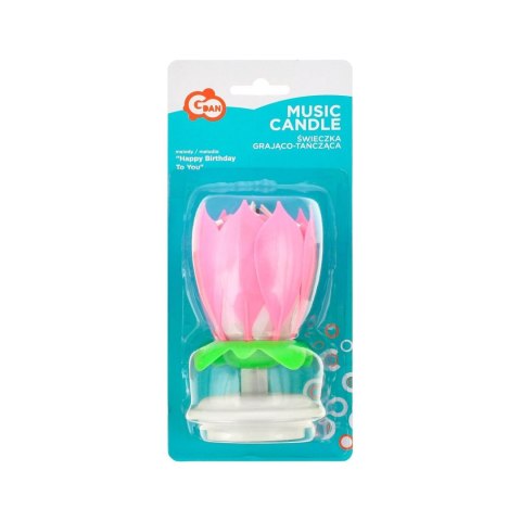 Świeczka ozdobna grająco-tańcząca Godan (SW-GRTP)