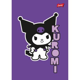 Zeszyt A5 Kuromi aminowany 32k. 70g krata Unipap