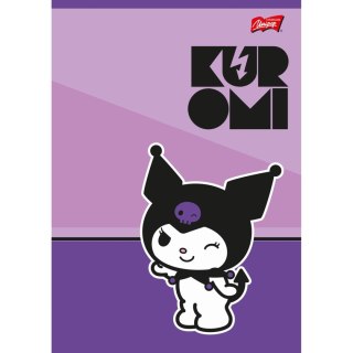 Zeszyt A5 Kuromi aminowany 32k. 70g krata Unipap