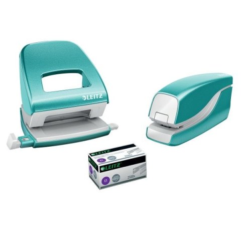 Zszywacz elektryczny Wow turkusowy 10k. plastik Leitz (55661051)