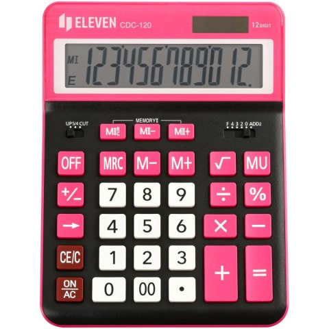 Kalkulator na biurko Eleven (CDC120BK-RDE)