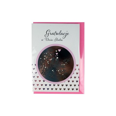 Kartka składana KARNET SLUBNY [mm:] 138x185 Rexus