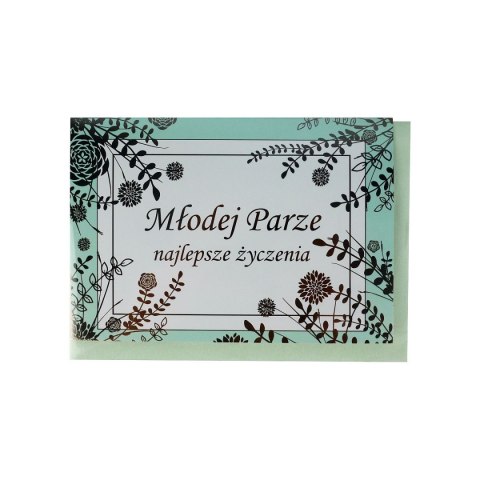 Kartka składana KARNET SLUBNY [mm:] 138x185 Rexus