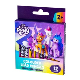 Kredki świecowe My Little Pony grafinowe 12 kol. Astrapap (316024054)