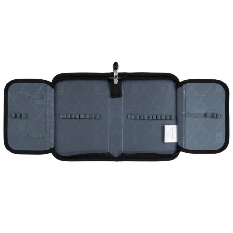 Piórnik STRIGHT PINK CHECKERED PC-03 Bambino (bez wypozażenia)