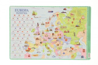 Podkład na biurko mappuzzle Mapa Europa państwa mix PVC PCW Demart