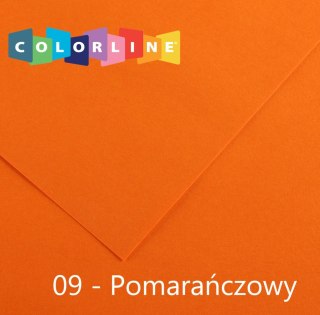 Brystol Colorline 09 pomarańczowy 150g 10k [mm:] 500x650 Canson (31074S054)