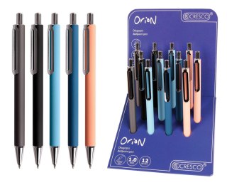 Długopis ORION 5907464219922 wkład niebieski 1,0mm Cresco (750050)